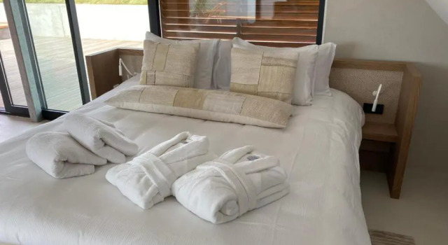 Двухместный номер Deluxe с балконом и с видом на море Duinhotel Tien Torens