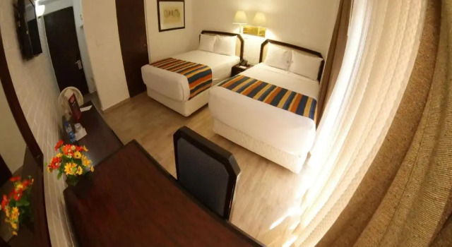 Двухместный номер Standard с красивым видом из окна Hotel Del Portal, Puebla