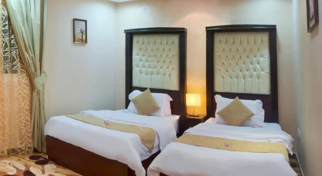 Апартаменты с 2 комнатами Al Farhan Hotel Suite Ishbiliah