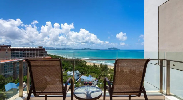 Двухместный номер Deluxe Отель Sanya Seacube Holiday