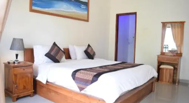 Gangga Beach Bungalow Luxury, Rezervovat Hotel Hotely v Bali s bazénem, Bazén