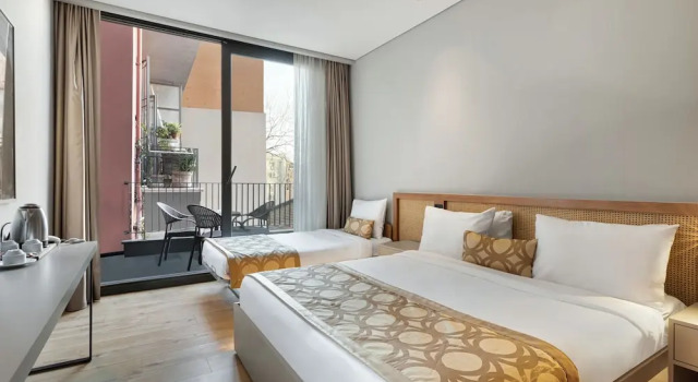 Трёхместный номер Deluxe с балконом Galata Rasso Hotel