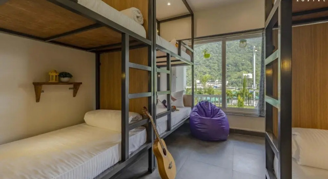 Кровать в общем номере (женский номер) PACK Rishikesh, Mohanchatti