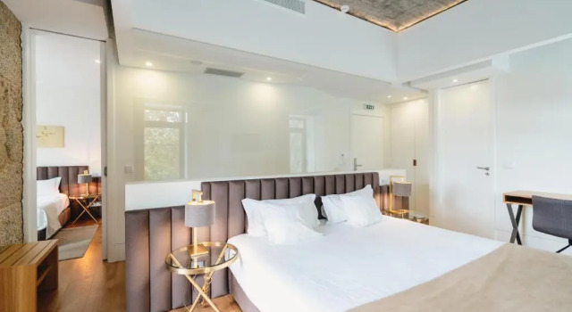 Трёхместный номер Deluxe Borralha Hotel, Restaurante & Spa