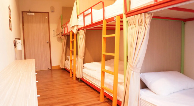 Кровать в общем номере Trip GG Hostel