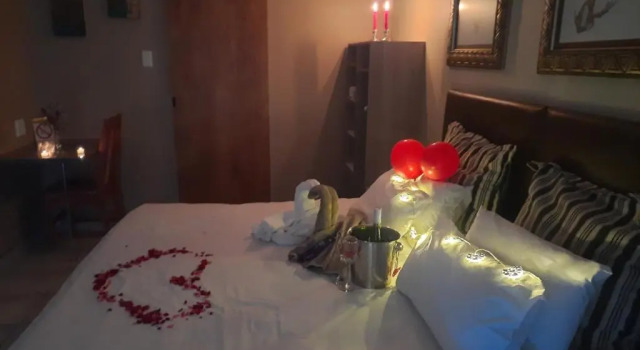 Люкс с видом на сад Aviators Retreat B&B