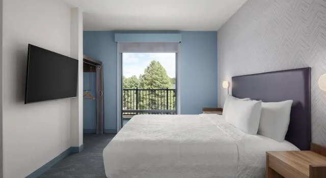Двухместный люкс с видом на горы Home2 Suites By Hilton Flagstaff