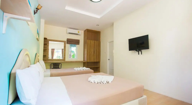 Трёхместный номер Standard с балконом Krabi Ava Hill