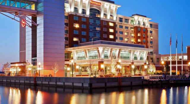 Sheraton Erie Bayfront Hotel, Забронировать Отель Эри Пенсильвания
