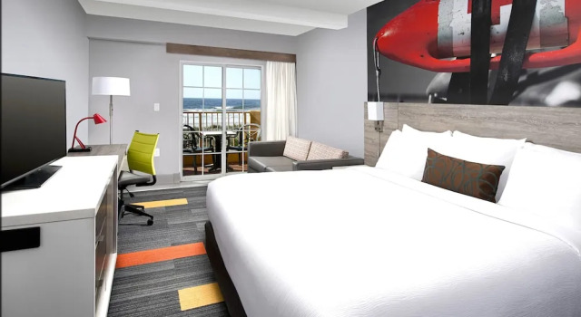 Двухместный номер с балконом и oceanfront Best Western Oceanfront