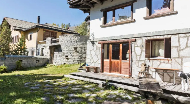 Апартаменты с видом на сад Chesa Ilaria - St. Moritz