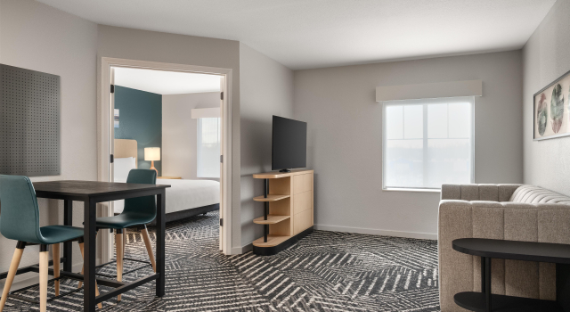 Двухместный номер для гостей с ограниченными возможностями HYATT house Fishkill/Poughkeepsie