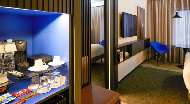 Двухместный номер Deluxe с видом на город Pullman Sao Paulo Ibirapuera