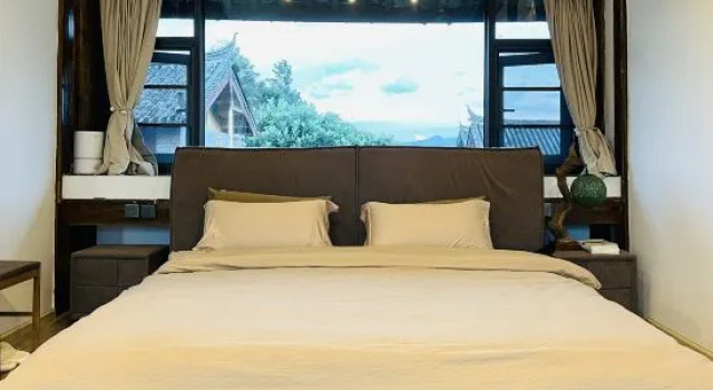 Люкс Deluxe V Coffee Snow Mountain View B&B