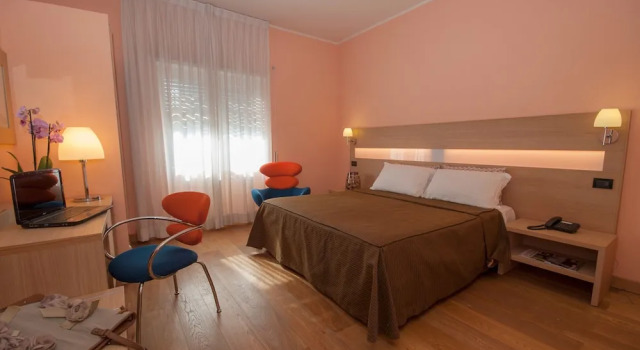 Одноместный номер Standard с балконом Hotel La Pergola