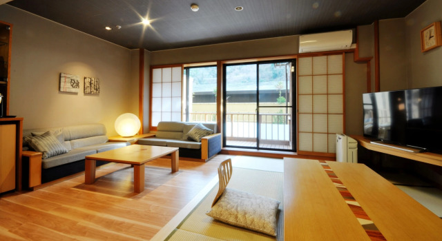 Номер Japanese-Western Style Yuan Hotel Okada