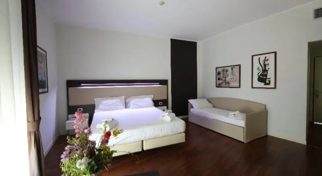 Трёхместный номер Classic Grande Albergo Maugeri