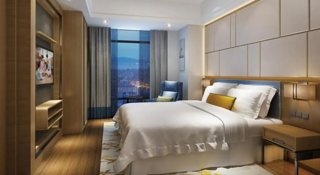 Номер Deluxe Somerset Swan Lake Hefei
