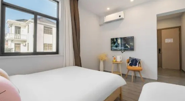 Люкс с 4 комнатами Shanghai Muxi Garden Homestay (Chongming Forest Park)
