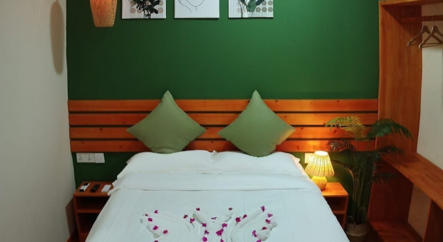 Двухместный номер Deluxe с балконом и с видом на город Ruka Maldives