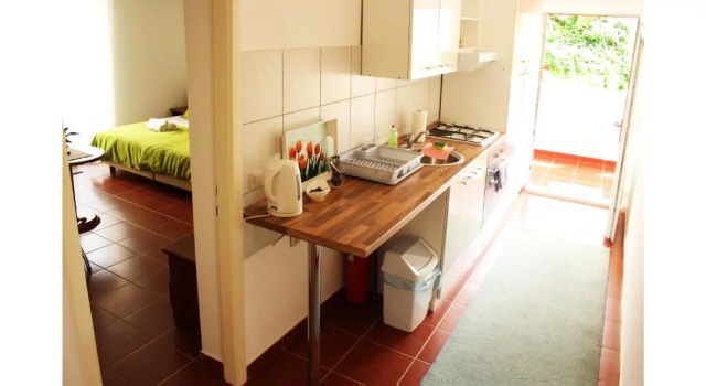 Апартаменты с 2 комнатами с балконом и с видом на море Guest House Sol