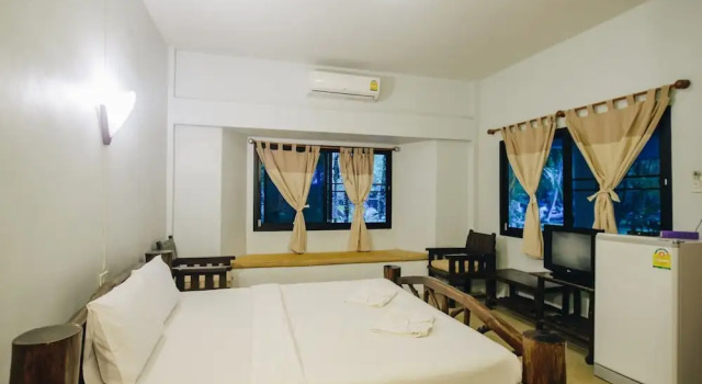 Номер Deluxe с балконом и с видом на реку Pakmeng Resort
