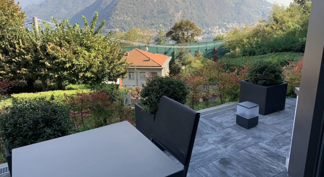 Двухместный номер Deluxe с балконом и с частичным видом B&B Vista Lago