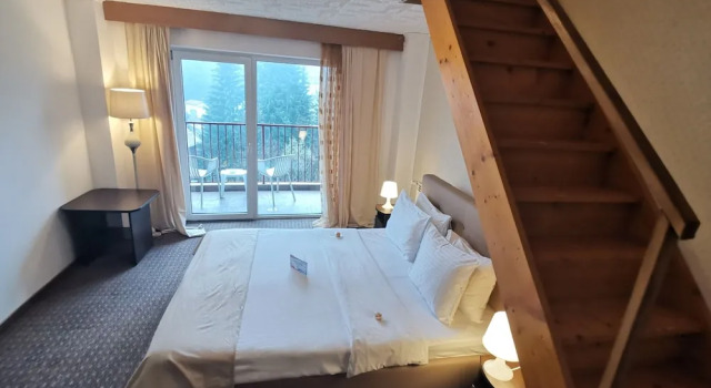 Люкс Deluxe Atrium Mountain View