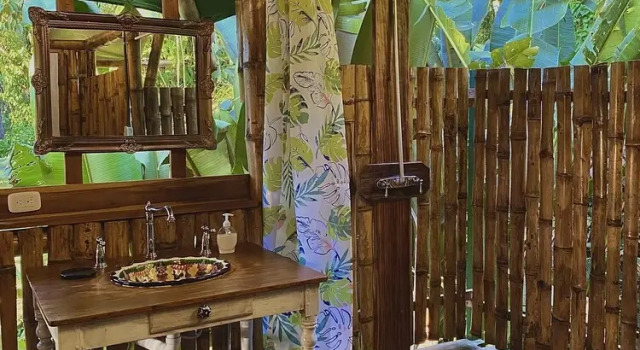 Stan 2 pokoje a výhledem na krajinu Colina Secreta - Glamping and Villas