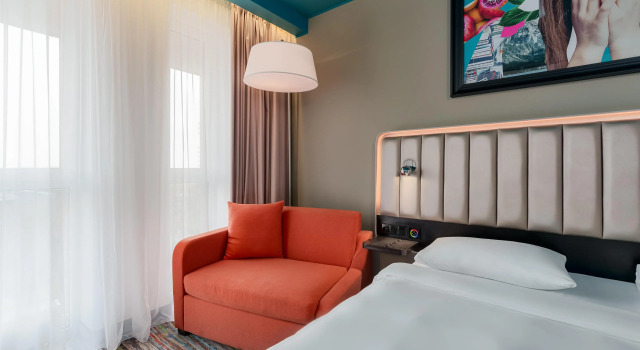 Номер Standard с балконом Park Inn by Radisson Riga Valdemara
