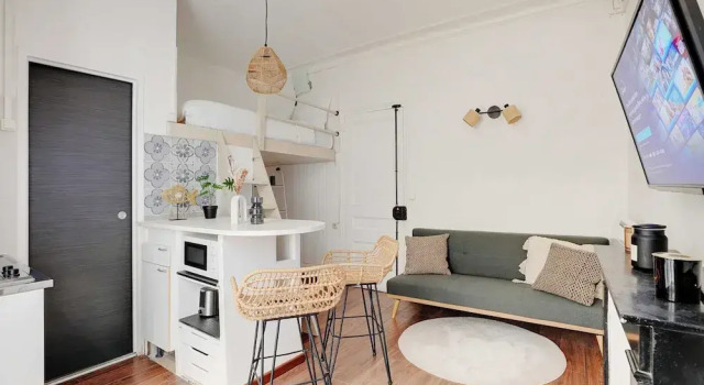 Charming Studio 1br/2p - Batignolles