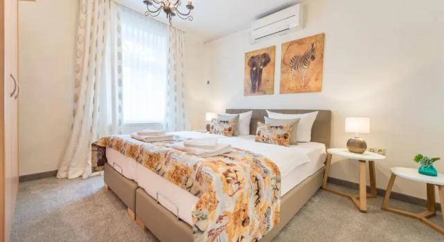 Апартаменты Цокольный этаж Appartement Am Park der Sinne & Am See