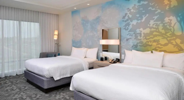 Четырёхместный номер Standard Courtyard Charlotte Steele Creek