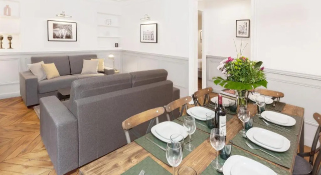 Апартаменты LivinParis - Luxury AC 4 Bedrooms Opera Lafayette II