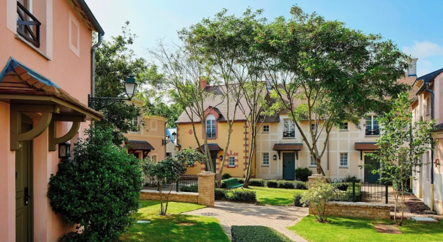 Двухместная студия с красивым видом из окна Отель Marriott Village dIle-de-France