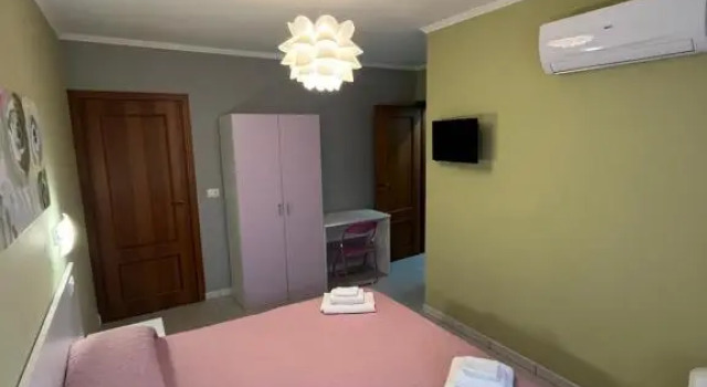 Deluxe huone parvekkeella näkymä B&B Lolly