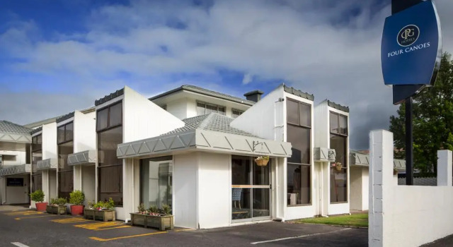 Кровать в общем номере Marsden Stay Rotorua