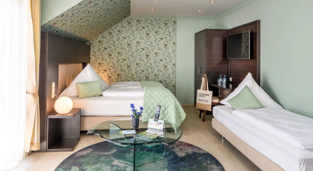 Двухместный номер Deluxe с балконом Kristallhotel Fettehenne