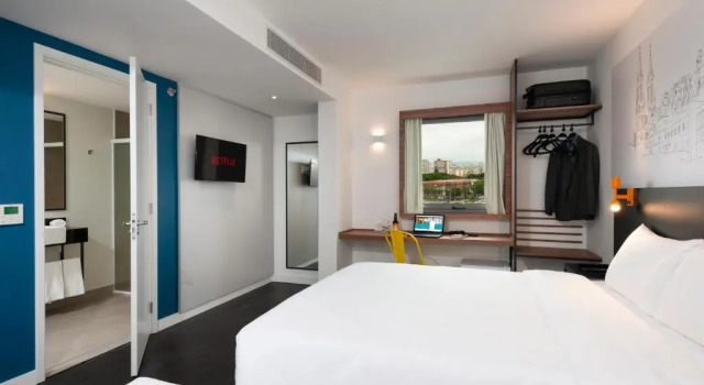 Семейный номер Standard B&B HOTEL São Paulo Luz - Centro