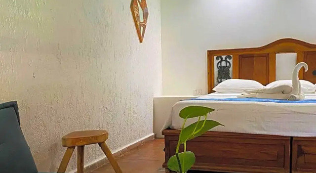 Трёхместный номер Standard с балконом и с красивым видом из окна L´hotelito