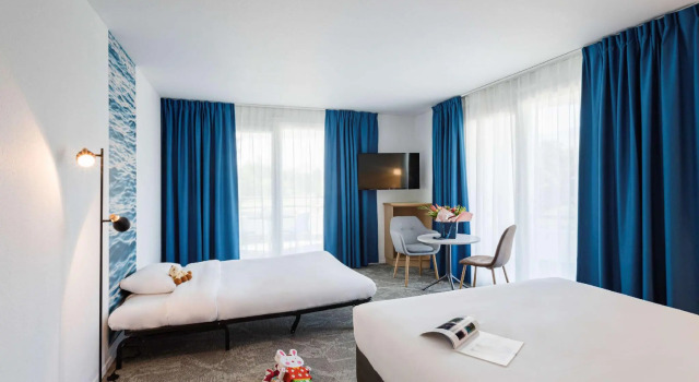 Двухместный номер Standard ibis Styles Aix les Bains Domaine de Marlioz