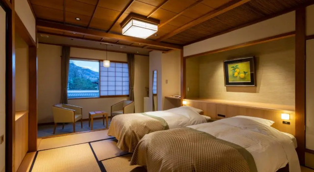 Двухместный номер Standard Senkeien Tsukioka Hotel