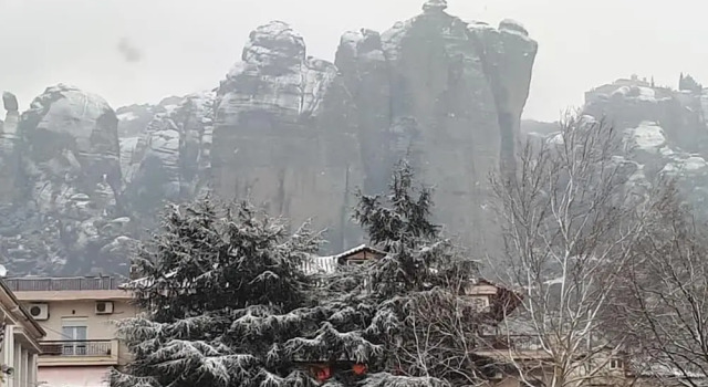 Коттедж Luxury с видом на город Mary's mansion archontiko meteora