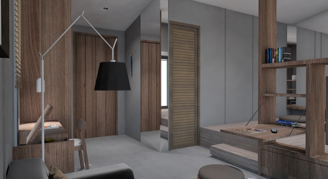 Люкс с балконом и с видом на сад Hyde 198 Homeresort