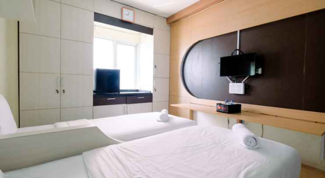 East Park Studio Apartment By Travelio, Prenota Appartamento Hotel a Giacarta con piscina, Piscina