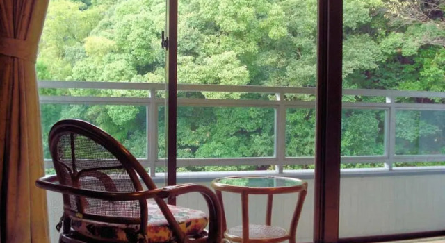 Номер Standard с видом на горы Tosaryu Onsen Sanyoso Ryokan