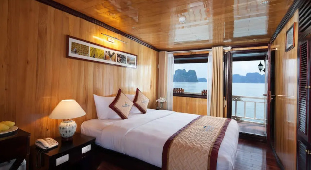 Двухместный номер Deluxe с балконом Garden Bay Luxury Cruise