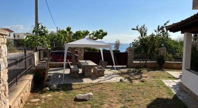 Апартаменты Apartment in Salamina with Garden & Sea view