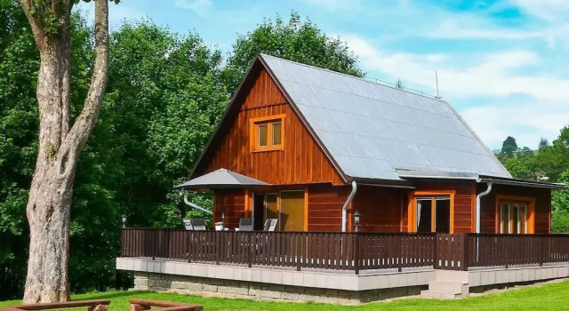 Шале Relaxing Forest Escape With BBQ