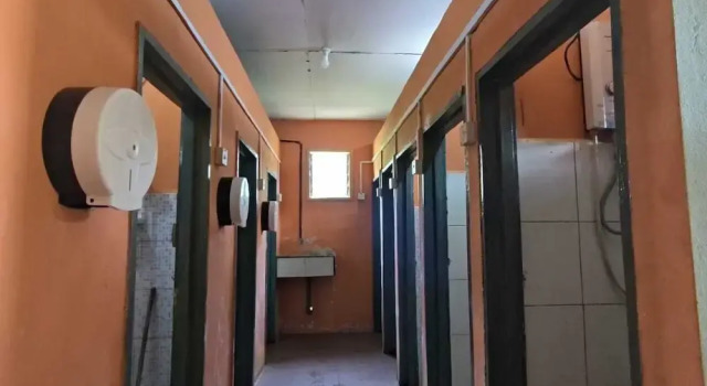 Кровать в общем номере Kinabalu Poring Vacation Lodge